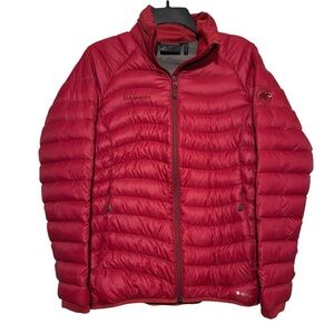 Mammut Convey 650 Goose Down Puffer Jacket Women’s S Dark Pink Pertex Microlight